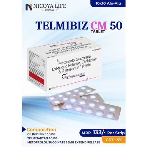 TELMIBIZ-CM 50 TABLETS