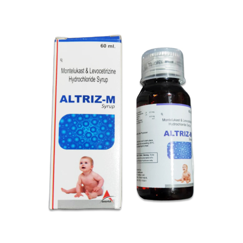 Levocetirizine 5 mg + Montelukast 10 mg Syrup