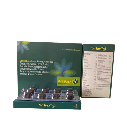 WRITEX-7G Softgel Capsules