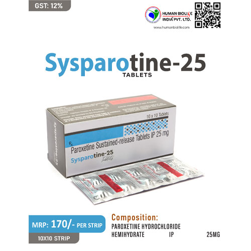 SYSPAROTINE 25 Tablets