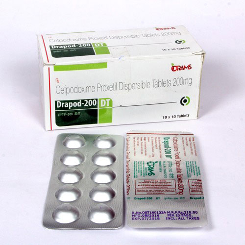 CEFPODOXIME DISPERSIBLE 200mg 