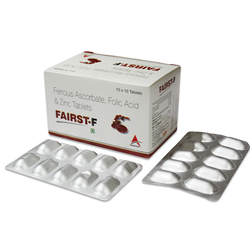 Ferrous Ascorbate + Folic Acid + Zinc Tablets