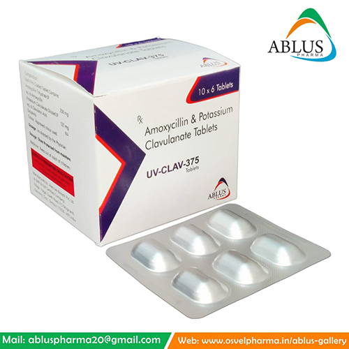 UV-CLAV 375 TABLETS