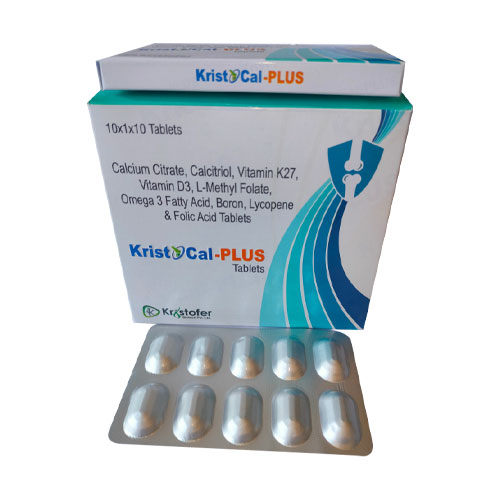 Calcium Citrate + Calcitriol + Vitamin K27 + Vitamin D3 Tablets 
