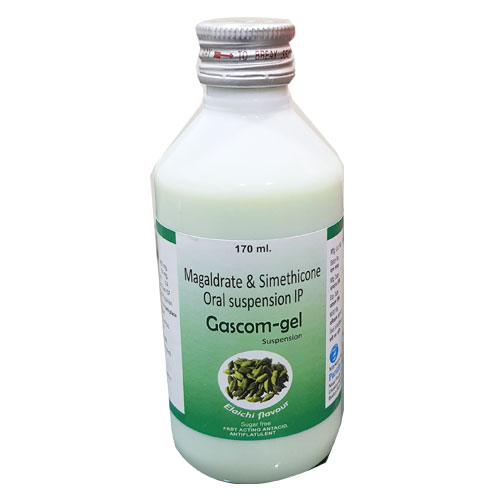GASCOM- GEL ANTACID Oral Suspension