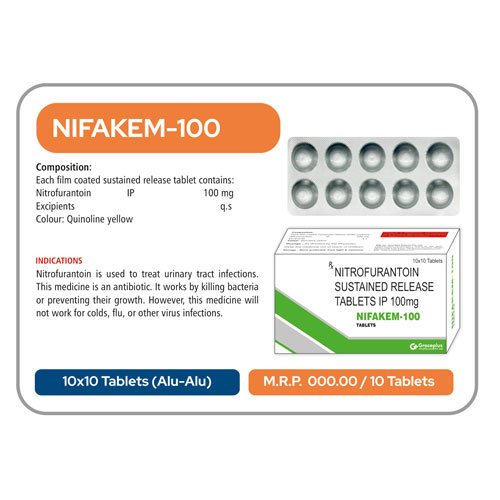 NIFAKEM-100 TABLETS