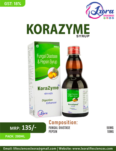 KORAZYME 200ml Syrup