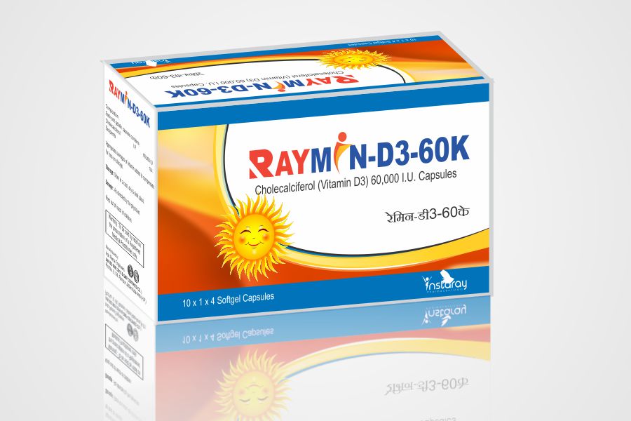 RAYMIN D3 60K CAPSULES