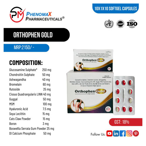 ORTHOPHEN-GOLD SOFTGEL CAPSULES