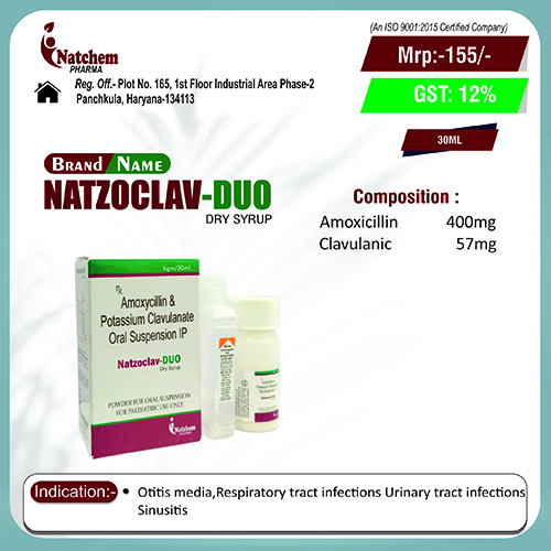 NATZOCLAV-DUO DRY SYRUP