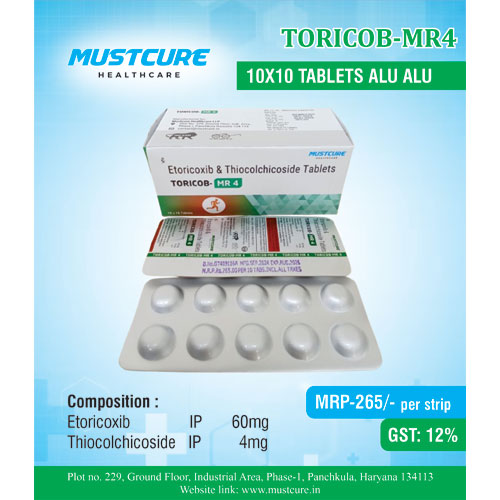 TORICOB-MR4 TABLETS