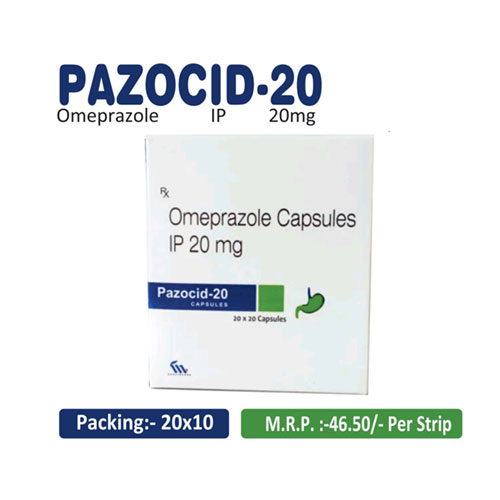 Omeprazole 20mg Capsules