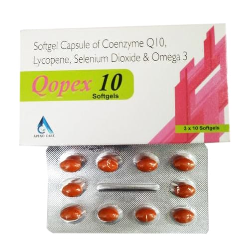 QOPEX-10 Softgel Capsules