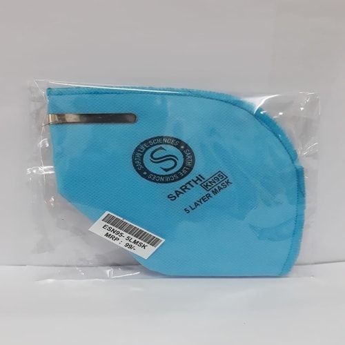 SARTHI 5 Layer Facemask (Blue)