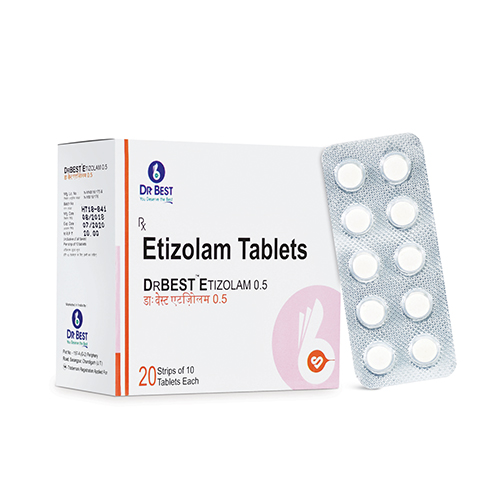 DRBEST ETIZOLAM 0.5 Tablets