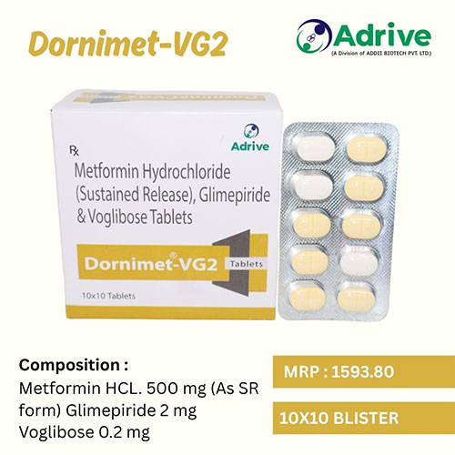 DORNIMET-VG2 TABLETS