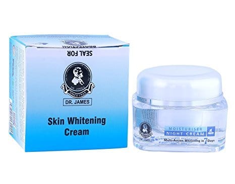James Glutathione skin whitening cream
