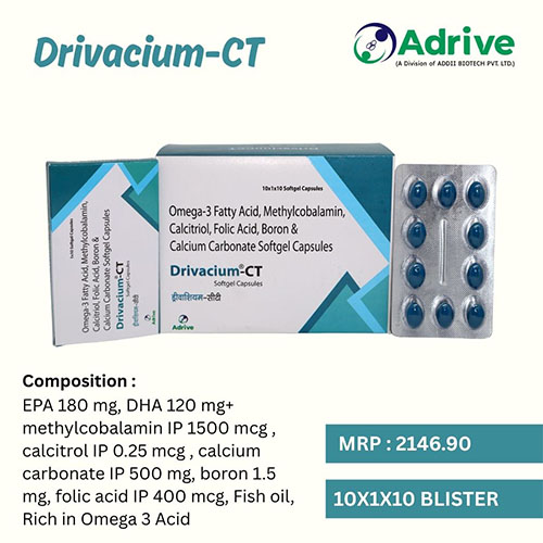 Drivacium-CT SoftGel Capsules