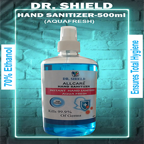 DR SHIELD AQUAFRESH Hand Sanitizer (500ml)