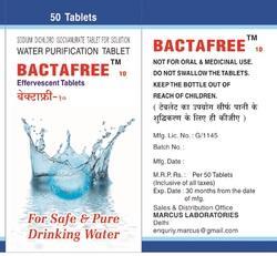 Bactafree Water Purification Tablet