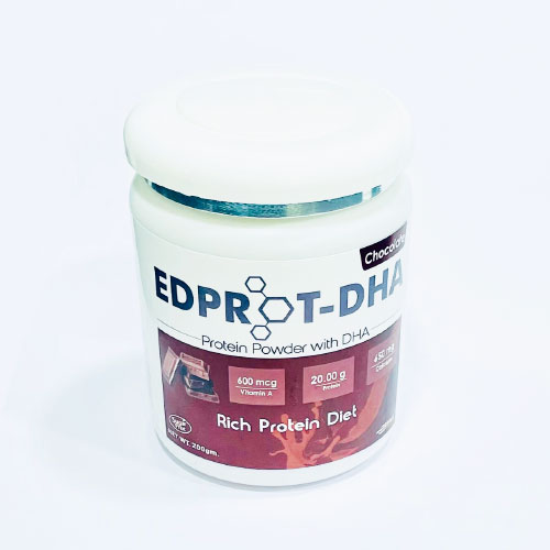 EDPROT-DHA Chocolate Powder