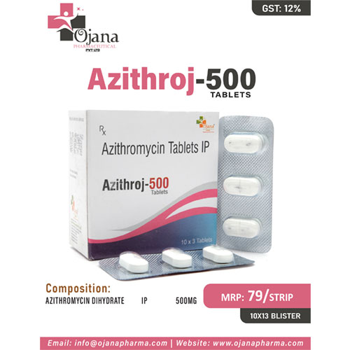 Azithroj-500 Tablets