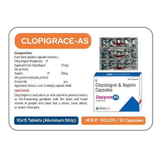 CLOPIGRACE-AS TABLETS