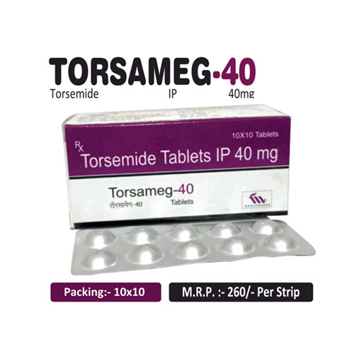 Torsemide 40mg Tablets