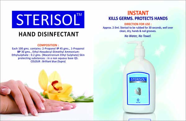 STERISOL Hand Sanitizer Solution