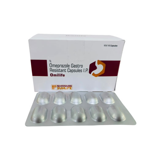 Omeprazole IP. 20mg Capsules