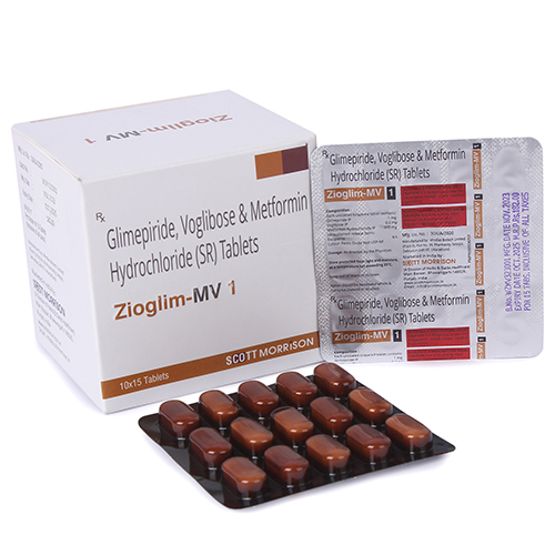 Zioglim-MV 1 Tablets