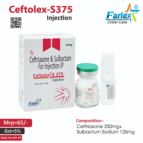 CEFTOLEX- S 375 INJECTION