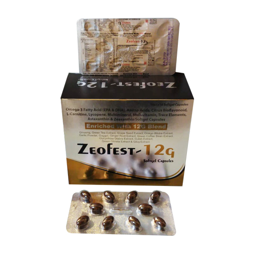 ZEOFEST-12G Softgel Capsules
