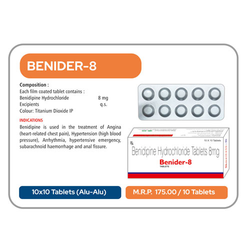 BENIDER-8 TABLETS