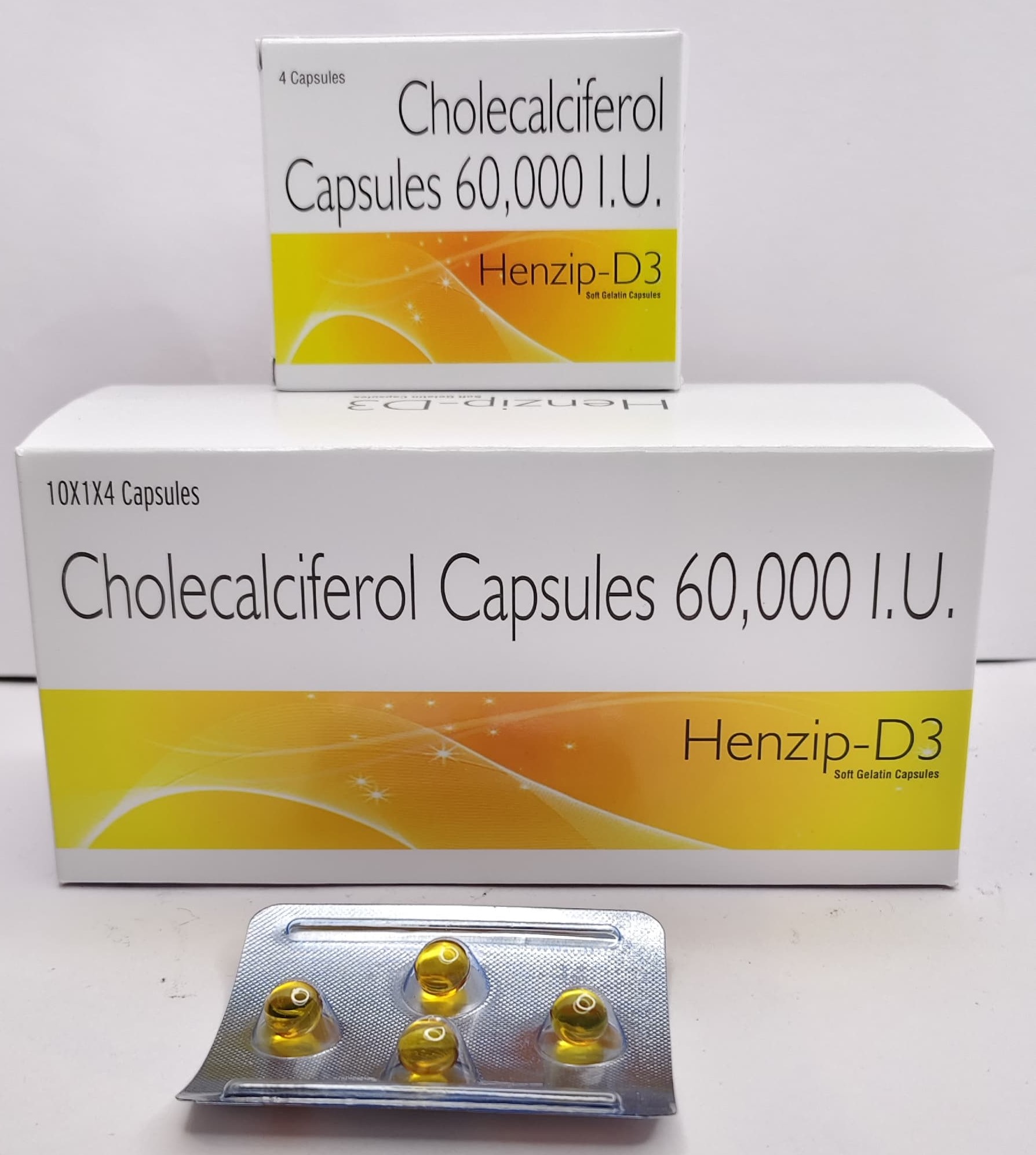 Henzip-D3 Soft Gel Capsules