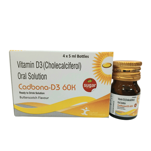 Cadbona-D3 60K Oral Solution