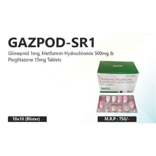 GAZPOD-SR1 TABLETS