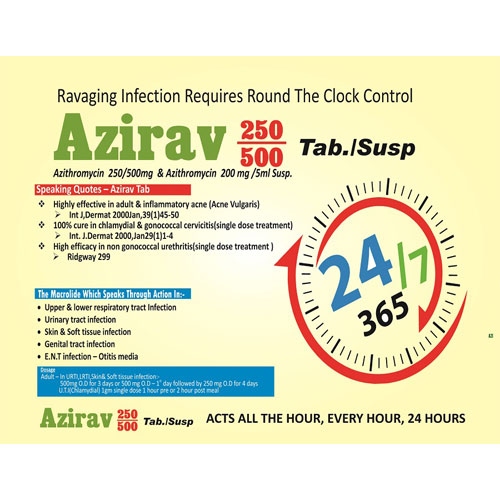 Azirav 250 / 500 Tablets