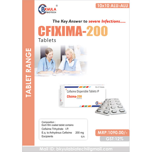 CFIXIMA-200 Tablets