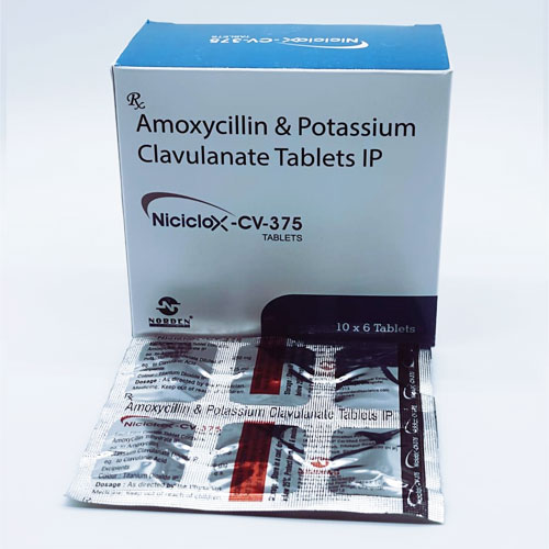 NICICLOX - CV 375 TABLETS