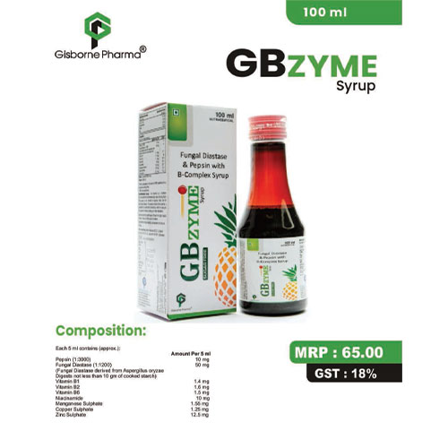 GBZYME SYRUP