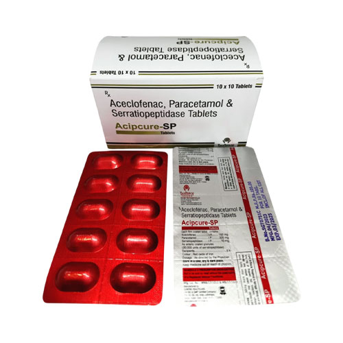 ACIPCURE -SP 10MG RED TABLETS
