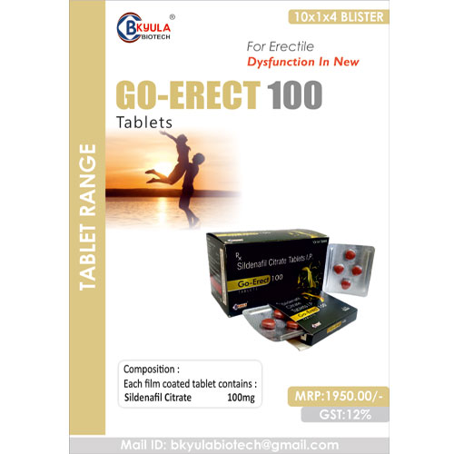 GO-ERECT 100 Tablets