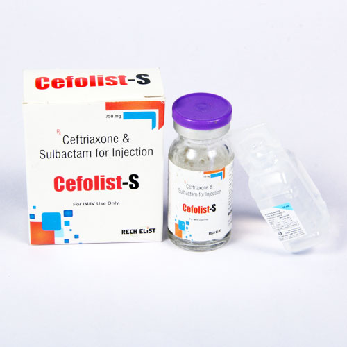 Cefolist S-750 Injection