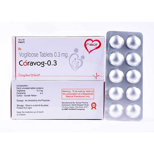 CORAVOG-0.3 Tablets
