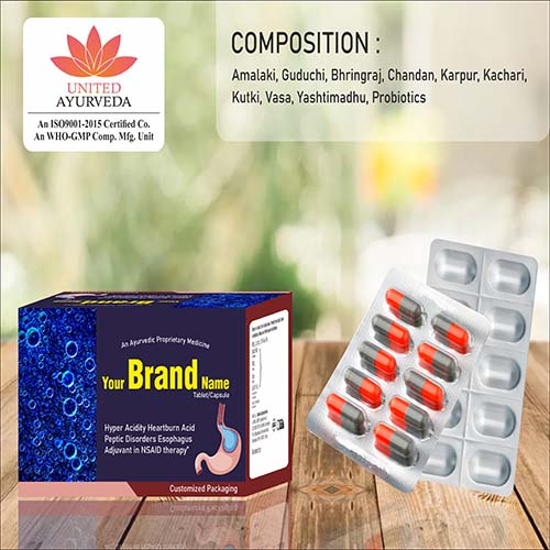 Amalaki +Guduchi + Bhringraj+ Chandan +Karpur + Kachari + Katuki + Vasa + Yastimadhu + Probiotics