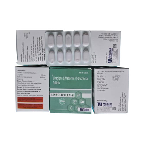 LINAGLIPTEEN-M 500 TABLETS