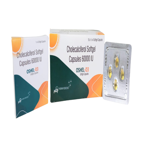 OSHEL-D3 Softgel Capsules