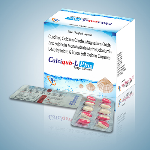  CALCIQUB-L-PLUS Softgel Capsules