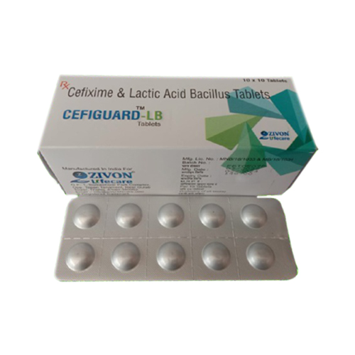Cefixime + Lactic Acid Bacillus Tablets